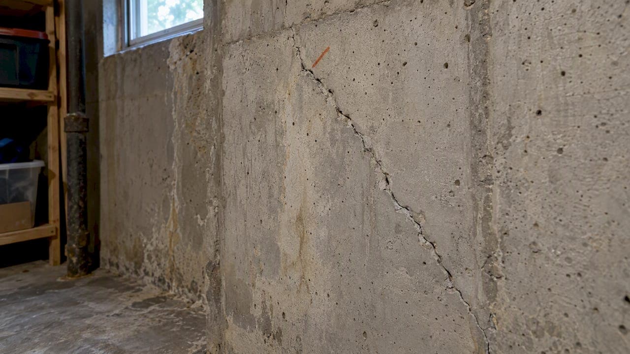 Cracked Foundation Wall: What the Crack Is Telling You